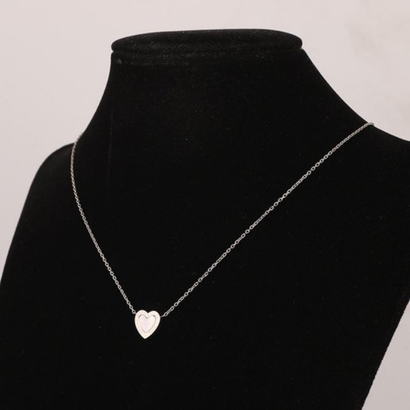 Michael Kors Shell Love Logo Short Necklace - Picture 3 of 7